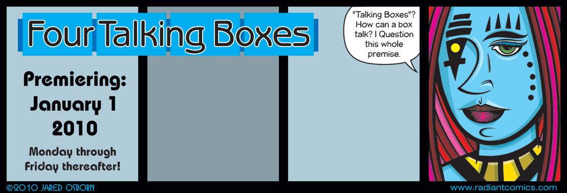 12 17 2009 Four Talking Boxes Promo 1